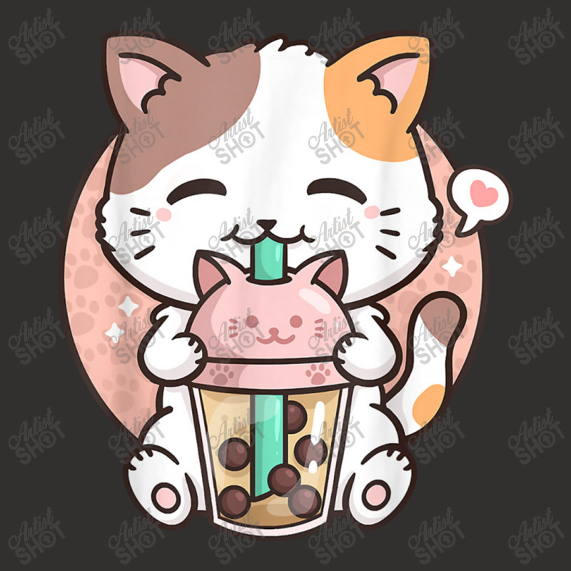 Boba Tea Cat Bubble Tea Cat Milk Tea Kawai Anime Cat Champion Hoodie | Artistshot