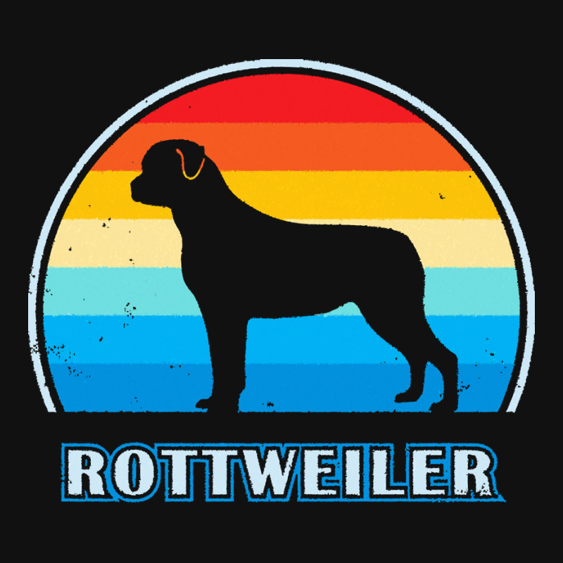 Rottweiler T  Shirt Rottweiler Vintage Design Dog T  Shirt Throw Pillow | Artistshot