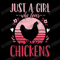 Chicken Chick Just A Girl Who Loves Chickens Retro Vintage Pocket T-shirt | Artistshot