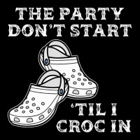 Retro The Party Don't Start Til L Croc In Nurse Costume Youth Hoodie | Artistshot