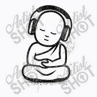 Buddha Headphones Buddhist Monk Dj Music Lover T-shirt | Artistshot