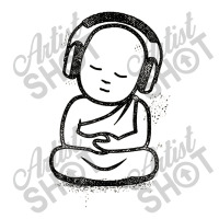 Buddha Headphones Buddhist Monk Dj Music Lover Unisex Hoodie | Artistshot