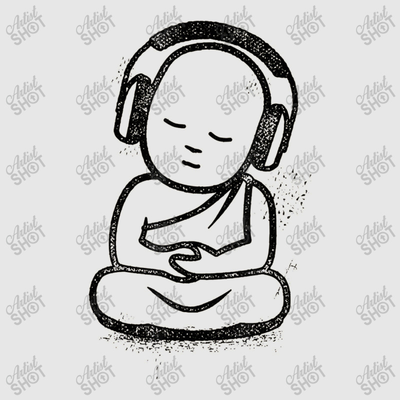 Buddha Headphones Buddhist Monk Dj Music Lover Hoodie & Jogger Set | Artistshot