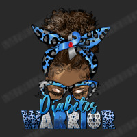 Diabetes Warrior Afro Messy Bun Printed Hat | Artistshot