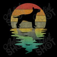 Bull Terrier Sunset Retro Vintage 70s Dog Bull Terrier Lover V-neck Tee | Artistshot