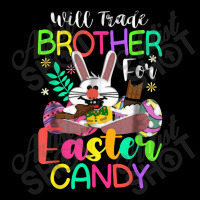 Bunny Eat Chocolate Eggs Will Trade Brother For Easter Candy V-neck Tee | Artistshot