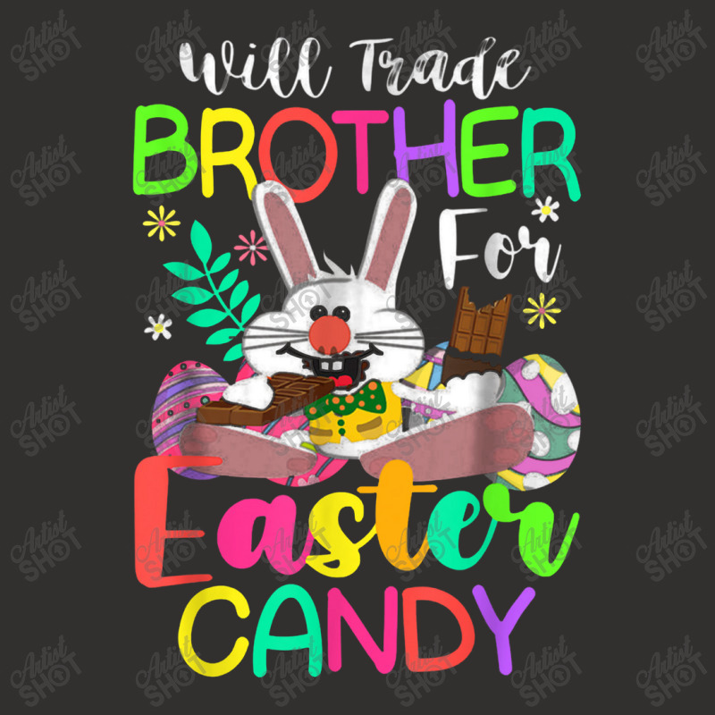 Bunny Eat Chocolate Eggs Will Trade Brother For Easter Candy Champion Hoodie | Artistshot