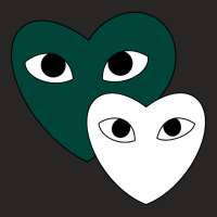 Msu Green And White Hearts Ladies Fitted T-shirt | Artistshot