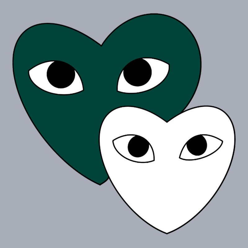 Msu Green And White Hearts Tank Dress by lykhongduong9enev3 | Artistshot