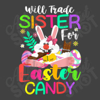 Bunny Eat Chocolate Eggs Will Trade Sister For Easter Candy Vintage T-shirt | Artistshot