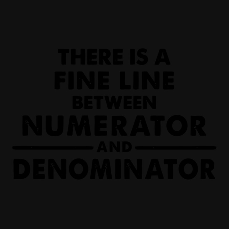 There Is A Fine Line Between Numerator And Denominator Iphonex Case | Artistshot
