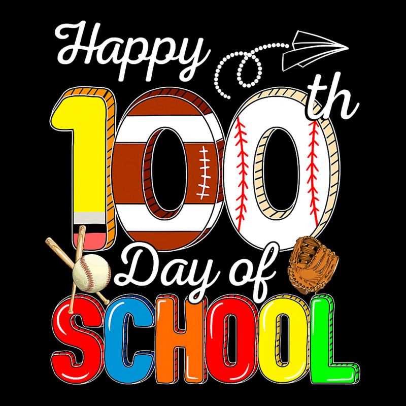 Happy 100th Day Of School Football Baseball Sport Lovers T Shirt Iphonex Case | Artistshot