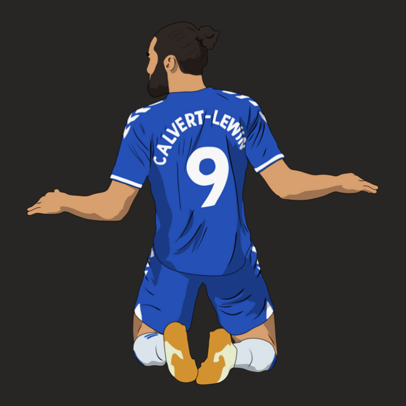 Dominic Calvert Lewin Goal Celebration Ladies Fitted T-Shirt by KamariCurry | Artistshot