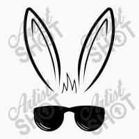 Bunny Face With Sunglasses For Boys Men Kids Easter Day T-shirt | Artistshot