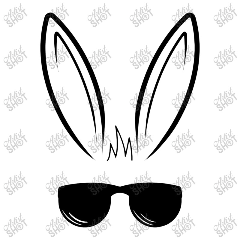 Bunny Face With Sunglasses For Boys Men Kids Easter Day Zipper Hoodie | Artistshot