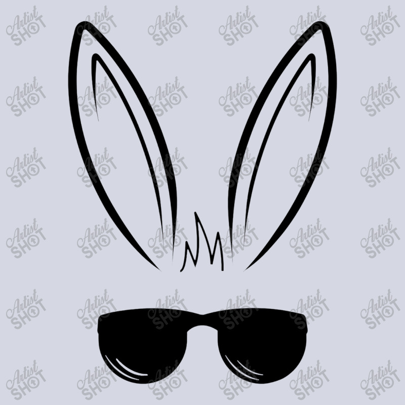 Bunny Face With Sunglasses For Boys Men Kids Easter Day Fleece Short | Artistshot