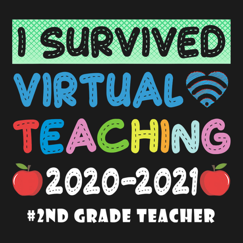 I Survived Virtual Teaching End Of Year Teacher Remote T Shirt Full-length Apron | Artistshot