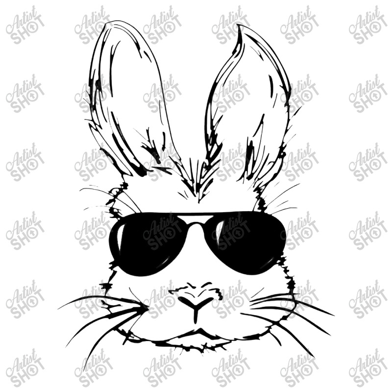 Bunny Face With Sunglasses Easter Day For Boys Men Kids 3/4 Sleeve Shirt | Artistshot