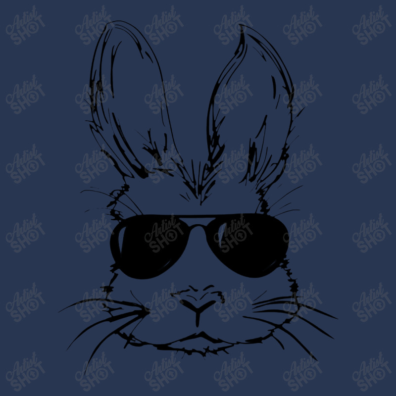 Bunny Face With Sunglasses Easter Day For Boys Men Kids Men Denim Jacket | Artistshot