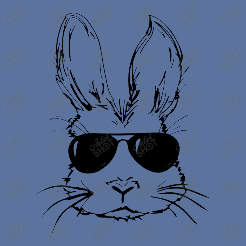 Bunny Face With Sunglasses Easter Day For Boys Men Kids Lightweight Hoodie | Artistshot