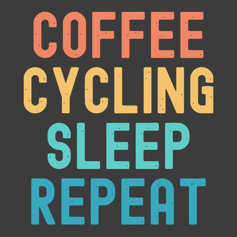 Coffee Cycling Sleep Repeat T  Shirt Coffee Cycling Sleep Repeat   Fun Men's Polo Shirt | Artistshot