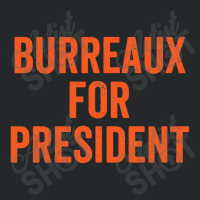 Burreaux For President Football Crewneck Sweatshirt | Artistshot