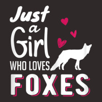 Just A Girl Who Loves Foxes Forest Animal Women T-shirts Racerback Tank | Artistshot