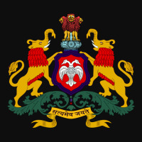 Karnataka Coat Of Arms, India Crop Top | Artistshot