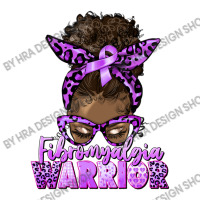 Fibromyalgia Warrior Afro Messy Bun Men's Long Sleeve Pajama Set | Artistshot