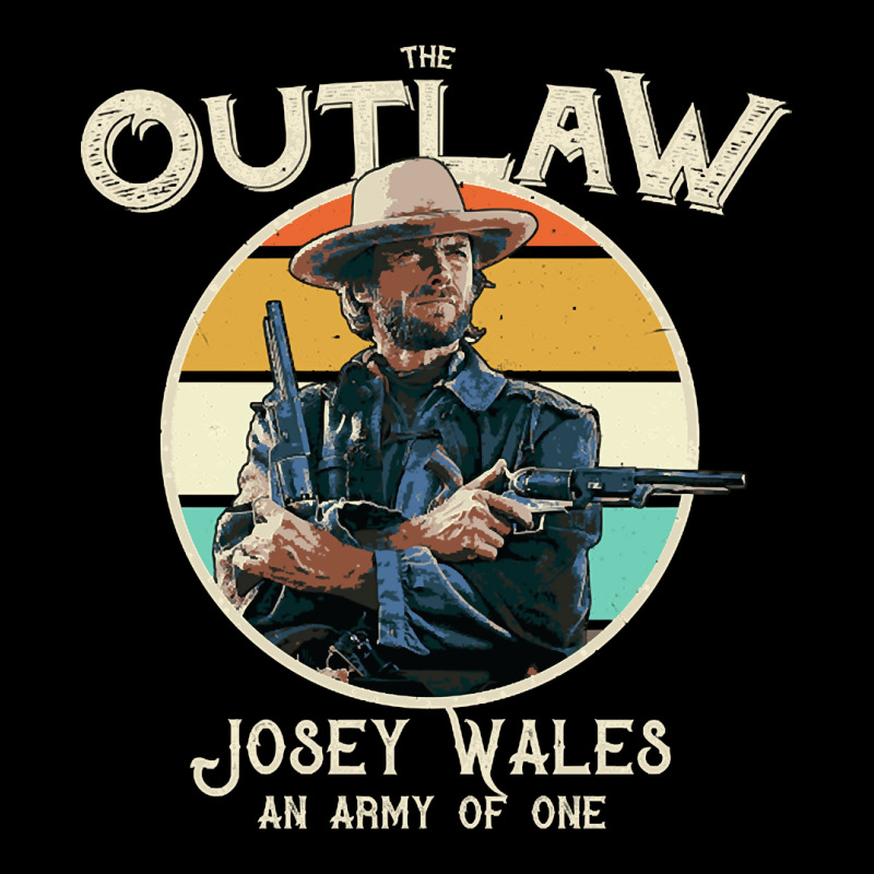 Outlaw Josey Wales, Outlaw, Josey Wales, Outlaw Josey Wales Art, The O Zipper Hoodie | Artistshot