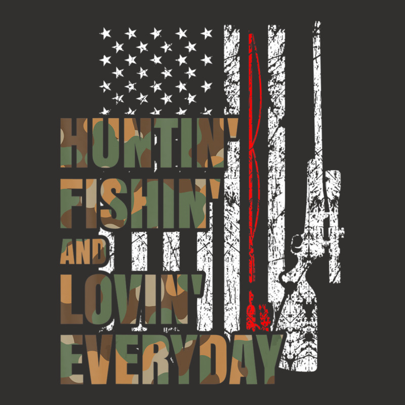 Hunting Fishing Loving Everyday American Deer Hunter Patriot Champion Hoodie | Artistshot