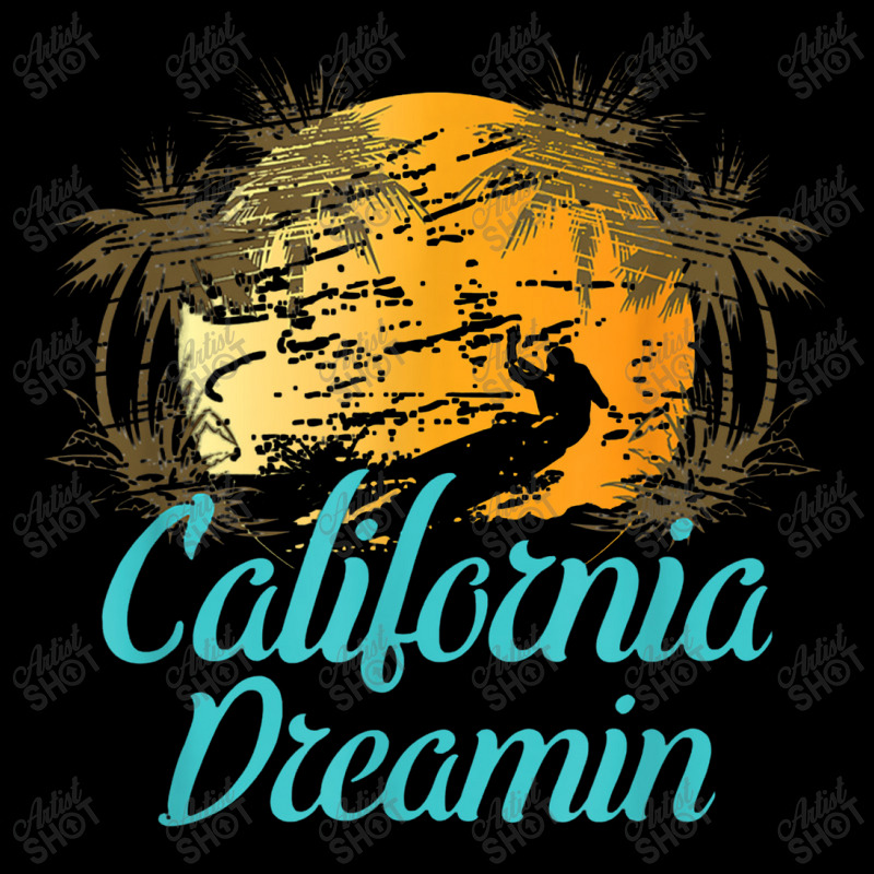 California Dreamin Men's 3/4 Sleeve Pajama Set | Artistshot