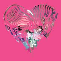 Love Zebra Model On Valentine's Day Crewneck Sweatshirt | Artistshot