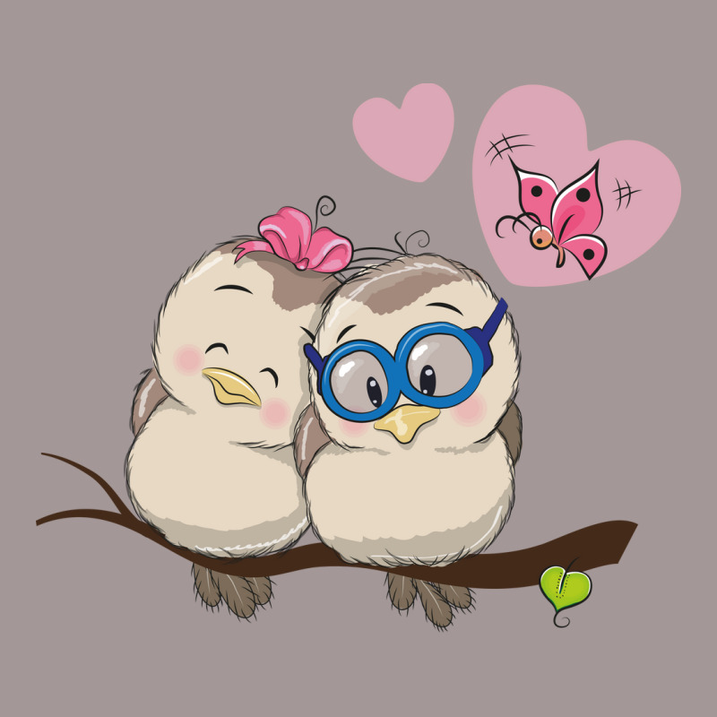 Owl Couple Goals With Love Heart Vintage Short by rolanmarolan | Artistshot