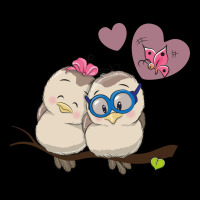 Owl Couple Goals With Love Heart Lightweight Hoodie | Artistshot