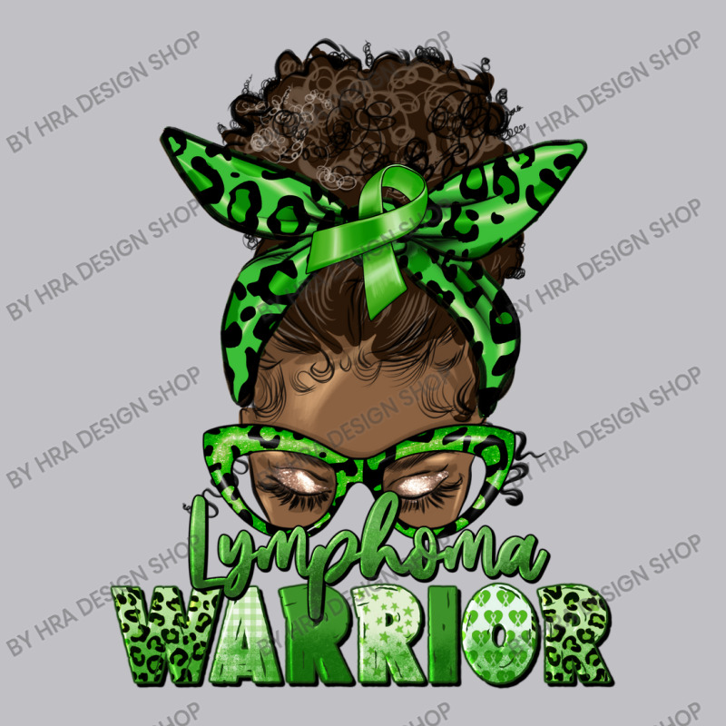 Lymphoma Warrior Afro Messy Bun Pocket T-shirt | Artistshot