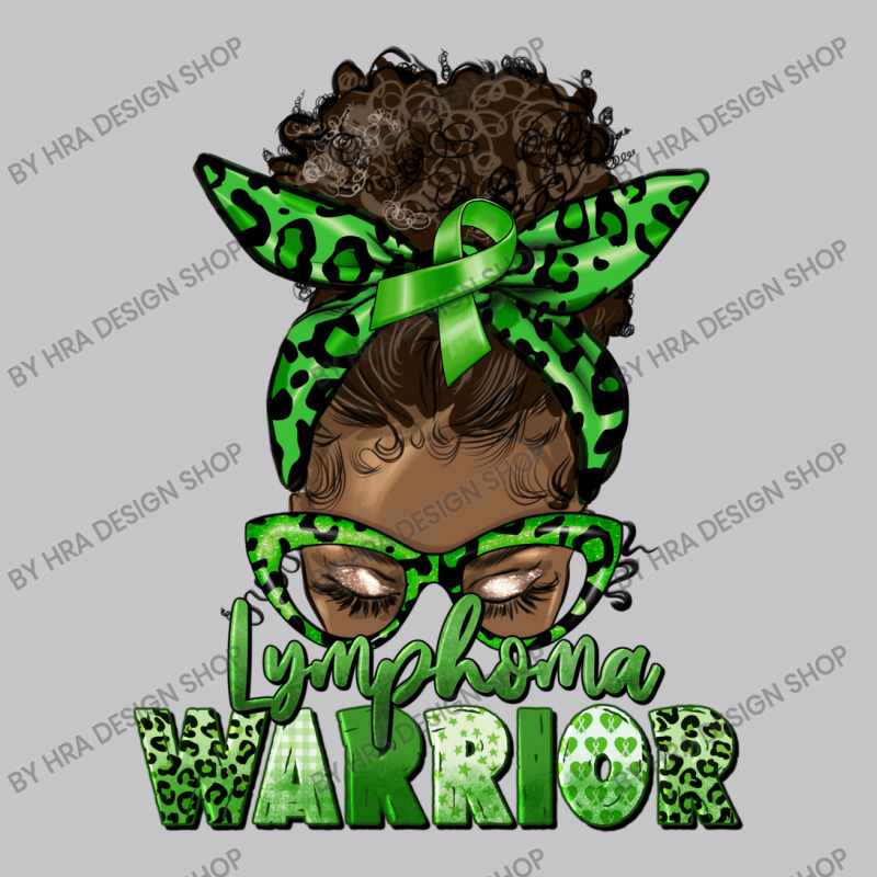 Lymphoma Warrior Afro Messy Bun Baby Bodysuit | Artistshot