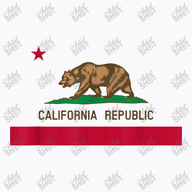 California Republic State Flag T-shirt | Artistshot