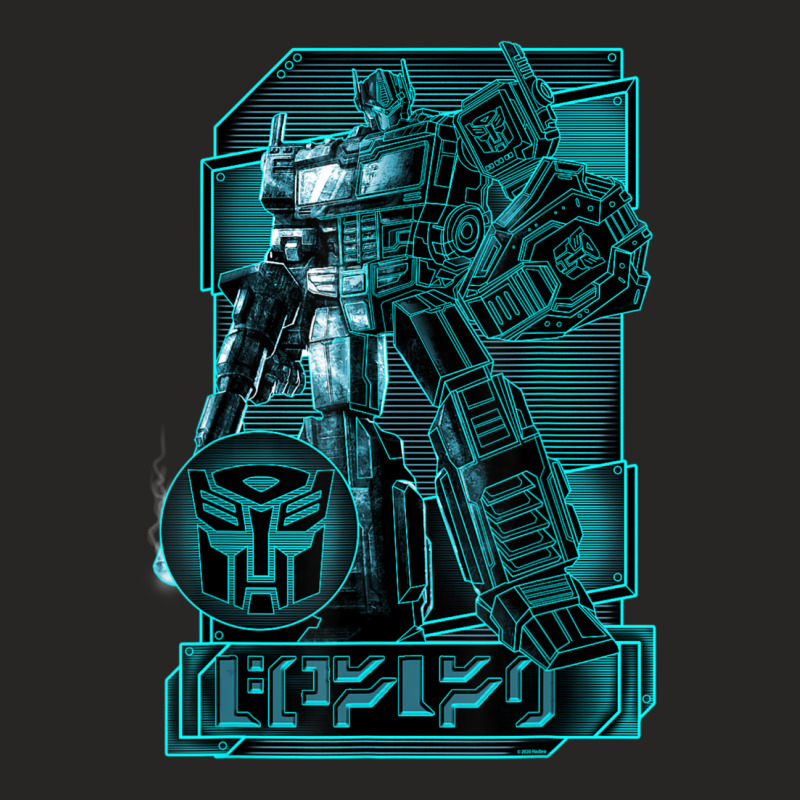 Transformers War For Cybertron Optimus Prime Portrait Ladies Fitted T-Shirt by cm-arts | Artistshot