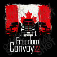 Canada Freedom Convoy 2022 Canadian Truckers Support Flag Pocket T-shirt | Artistshot