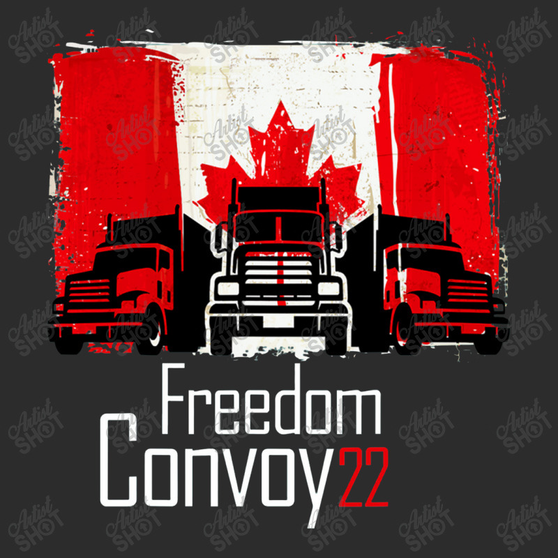 Canada Freedom Convoy 2022 Canadian Truckers Support Flag Exclusive T-shirt | Artistshot