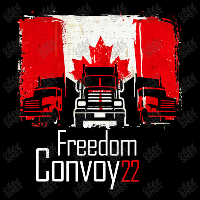 Canada Freedom Convoy 2022 Canadian Truckers Support Flag Men's 3/4 Sleeve Pajama Set | Artistshot