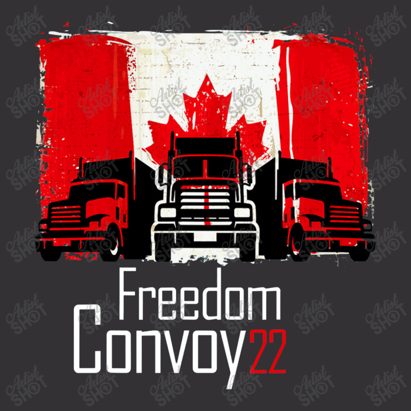 Canada Freedom Convoy 2022 Canadian Truckers Support Flag Vintage Short | Artistshot