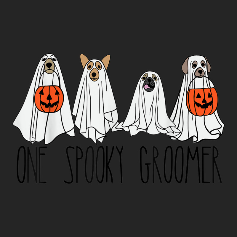 Cute Men Women Halloween Dog Dogs Ghost Pumpkin Groomer Tee Unisex Hoodie by Aquarius | Artistshot