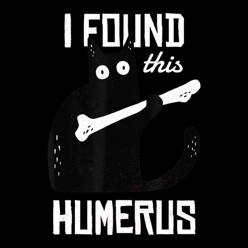 Scary I Found This Humerus Cat Black Humorous Medical Adjustable Cap by cm-arts | Artistshot