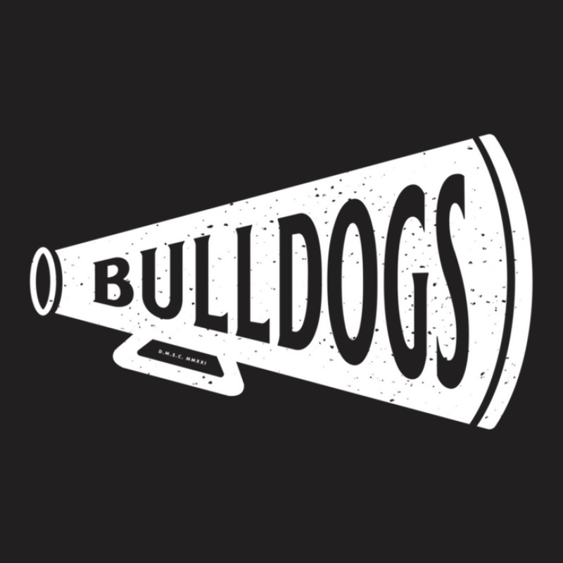 Vintage Football Canton Bulldogs White Bulldogs Wordmark 1 T-shirt | Artistshot