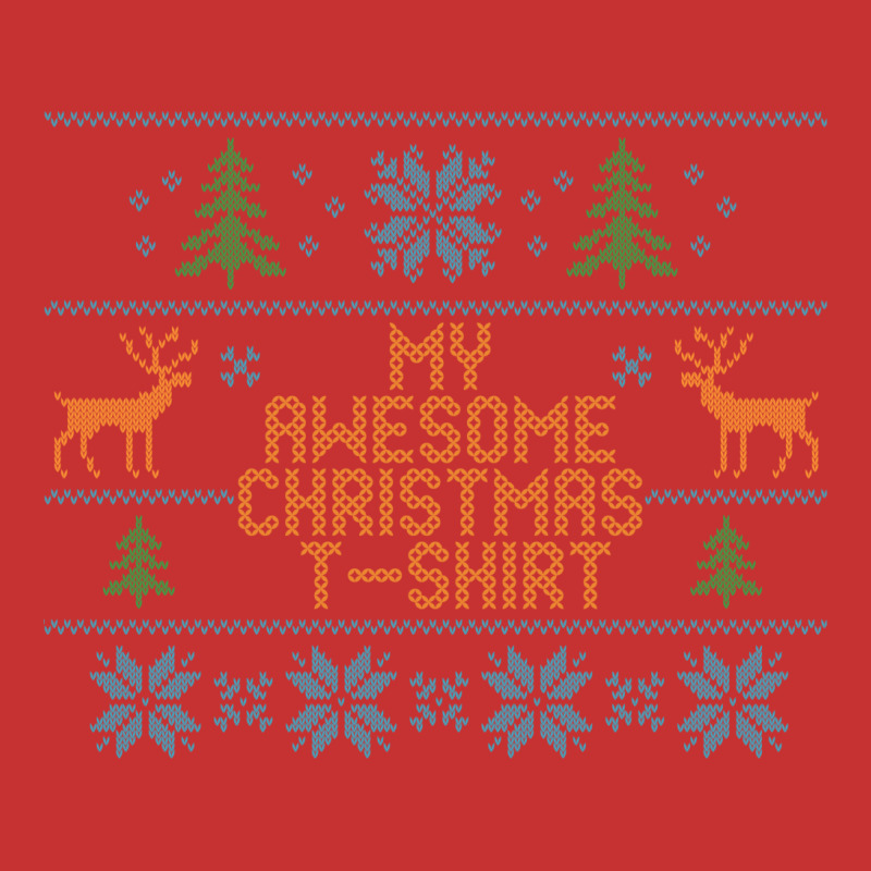 My Awesome Christmas T-shirt V-neck Tee | Artistshot