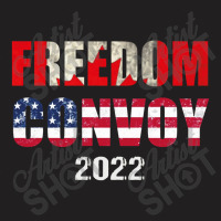 Canada Freedom Convoy 2022 Support Canadian Truckers Pullove T-shirt | Artistshot