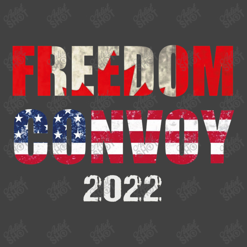 Canada Freedom Convoy 2022 Support Canadian Truckers Pullove Vintage T-shirt | Artistshot