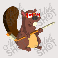 Canadian Cute Animal Gift Beaver Maple Leaf Hockey Canada Pocket T-shirt | Artistshot